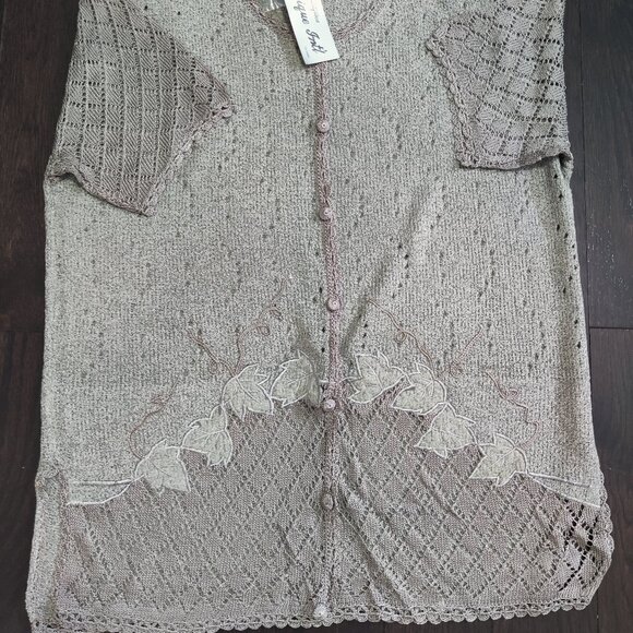 Lovely Crochet Sweater Size L - Picture 1 of 4